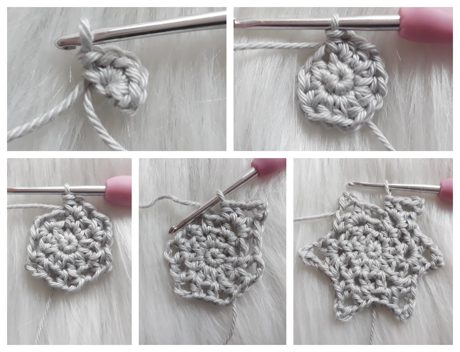 Blog-Inhaltsbild für 'Sternentischdecke, kostenlose Häkelanleitung'